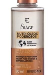 Óleo Bifásico Capilar Siàge Nutri Óleos Poderosos 90ml