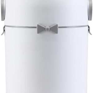 Maxi Baby Lixeira Antiodor Descarte de Fraldas Lixo Mágico, Branco