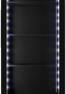 Freezer Vertical Imbera 576 Litros Tripla Ação Porta de Vidro Preto EVZ21-220V