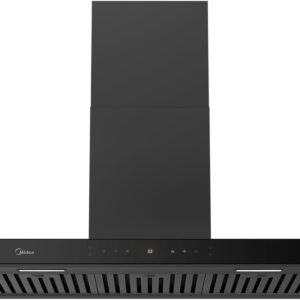 Coifa de Parede 90cm Black Inox Smart Pro Touch Midea