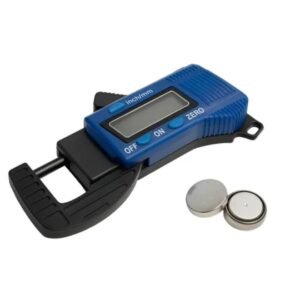 Medidor Espessura Digital + Bateria Micrômetro Espessímetro