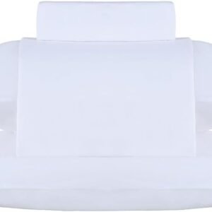 Buddemeyer Jogo de Cama Queen Soft Cotton 100% Algodão Branco 4 Peças