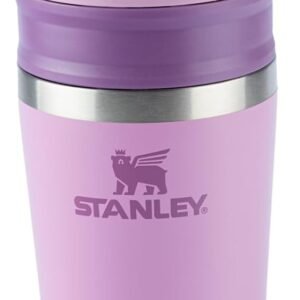 Stanley – Copo de Café Térmico, Caneca de Viagem Café Go com Tampa de Duas Partes Para Beber e Alça de Transporte, Garrafa Térmica de Aço Inoxidável, 236 ml, Lilac Stanley – Copo de Café Térmico, Caneca de Viagem Café Go com Tampa de Duas Partes Para Beber e Alça de Transporte, Garrafa Térmica de Aço Inoxidável, 236 ml, Lilac