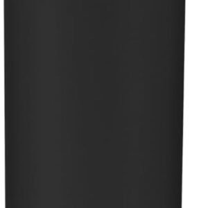 Garrafa Térmica de 570ML em Aço Inoxidável com Parede Dupla, Tampa Rosqueável e Anel de Silicone Para Vedação, Design Com Frisos na Tampa e Pintura Pó UTIMAIS+ (Preto)