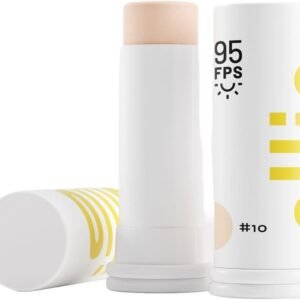 Protetor solar em bastão com cor FPS 95#10