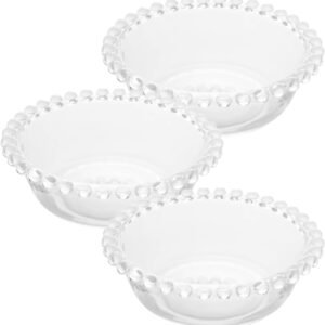 WOLFF – Conjunto 3 Bowls de Cristal 14cm x 4,5cm – Linha Pearl WOLFF – Conjunto 3 Bowls de Cristal 14cm x 4,5cm – Linha Pearl