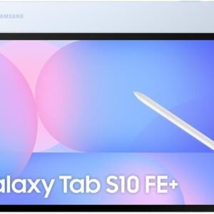 Samsung Tablet Galaxy Tab S10 FE+ 5G, Azul, 128GB, 8GB, Tela 13.1″ 90Hz, S Pen e Capa Inclusas