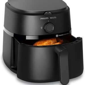 Fritadeira Airfryer Série 1000 XL, Philips Walita, 4,2 litros, Tecnologia RapidAir, Preta, 2 anos de garantia, 110v – NA120/00