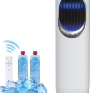 YESOP Climatizador De Ar Quente E Frio Com Display Como, Multifuncional Ventilador, Refrigerador, Aquecedor E Umidificador, Adequado 1800w 127v