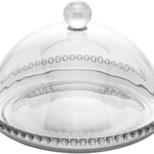 WOLFF – Queijeira de Cristal 20cm x 12cm – Linha Pearl