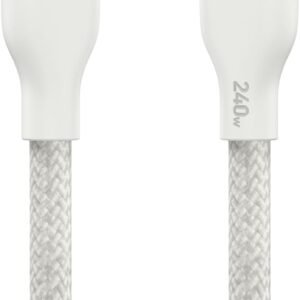 Anker Nano Cabo USB-C para USB-C (tipo C), 240W, 0.9m, Trançado Flexível Multicolorido, Carregador Tipo C de Carregamento Rápido para iPhone Série 17/16/15, Xiaomi,Samsung,MacBook Pro e mais, Branco Anker Nano Cabo USB-C para USB-C (tipo C), 240W, 0.9m, Trançado Flexível Multicolorido, Carregador Tipo C de Carregamento Rápido para iPhone Série 17/16/15, Xiaomi,Samsung,MacBook Pro e mais, Branco