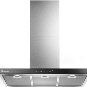 Coifa de Parede Electrolux 90cm Inox Experience com Inteligência Artificial e Alto Poder Sucção (CE9TF) – 127V