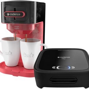 Cadence Kit Click Cadence – Sanduicheira e Cafeteira Single Up – 127V