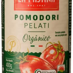 La Pastina Tomates Orgânicos Pelados 400G