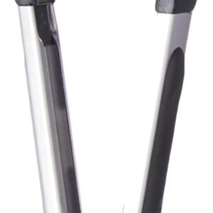 Pegador Inox Com Ponta Em Silicone 23cm Weck Preto