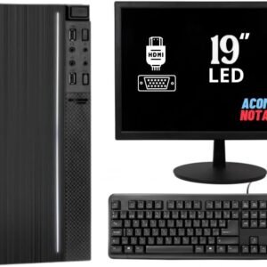 COMPUTADOR PC COMPLETO INTEL 3ª GERAÇÃO 8GB RAM SSD 240GB MONITOR 19”