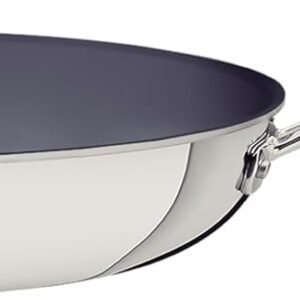 Frigideira Tramontina Grano em Aço Inox com Corpo Triplo e Revestimento Interno Cerâmico Grafite 30 cm