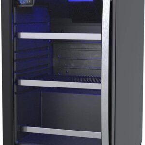 Cervejeira Venax Blue Light 100 Preto Fosco Porta Invertida (127V)