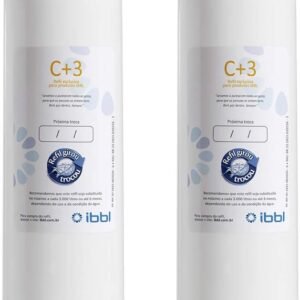 Conjunto Filtro IBBL C+3 para Purificador de Água (2 unidades)