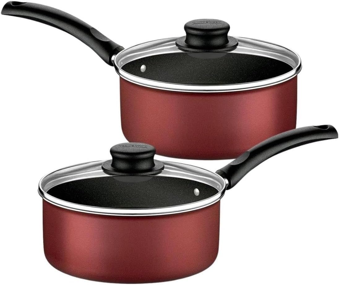 Jogo de Panelas Tramontina Turim em Alumínio com Revestimento Interno e Externo em Antiaderente Starflon Max Vermelho 11 Peças - Imagem 4