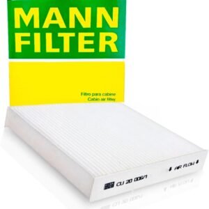 Original MANN-FILTER Filtro de Cabine Ar-Condicionado CU20006/1 para Argo, Cronos, Mobi, Fiorino, Siena, Palio, Uno