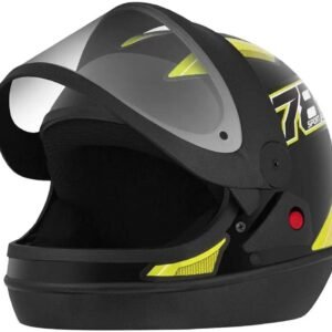 CAPACETE FECHADO PRO TORK NEW SPORT MOTO PRETO – AMARELO TAM. 56