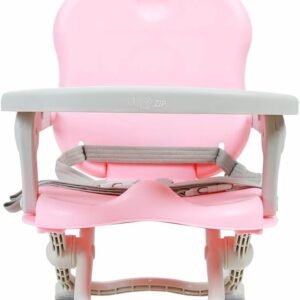 Maxi Baby Cadeira De Alimentação Portátil P/Bebê Zip (Rosa)