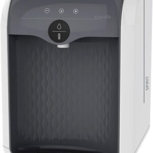 Bebedouro e Purificador de Água Spirit Eletrônico Cinza e Prata Spa1 Bivolt