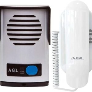 Kit Interfone Porteiro Eletrônico AGL P10 S – Alimentação Externa