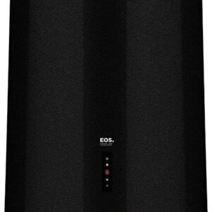 Coifa e Depurador de Ilha Eos 35cm Premium Redonda Preto Inox Epco40irdp 220v