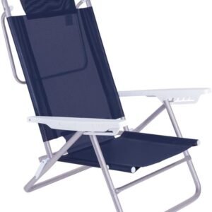 Mor – Cadeira Reclinável Alumínio 6 Posições Summer Azul Royal