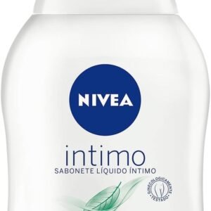 NIVEA Sabonete Líquido Íntimo Natural 250ml, Limpeza Suave, Mantém pH Natural, Óleo de Jojoba, Cuidado Delicado, Uso Diário