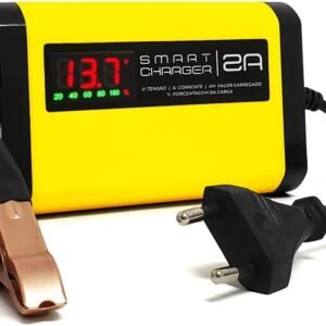 Carregador de Bateria Automotivo Smart Charger 2A Inteligente – Bivolt – 12V