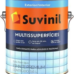 Tinta Epóxi Base Água para Banheiro e Cozinha Branco 3,6 Litros