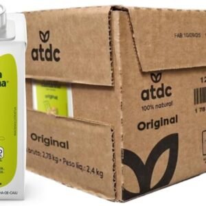 A Tal Da Castanha Bebida Vegetal Castanha de Caju Original, 200mL, 12 unidades