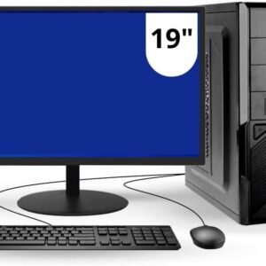 Computador Pc Cpu Completo Intel Core I3 8gb Ssd 256 Gb Monitor 19″ Windows 10