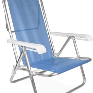 Mor – Cadeira Reclinável 8 Posições Alumínio Azul