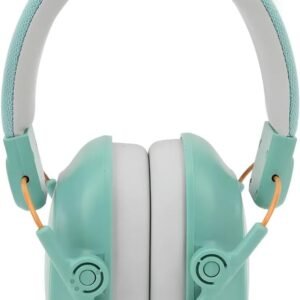 Protetor Auricular Infantil, Abafador de Ruídos para Autismo, Fone Anti-Ruído, Verde