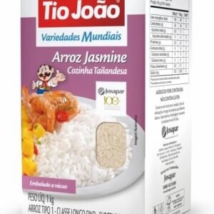 Tio João Arroz Jasmine Variedades Mundiais -1Kg