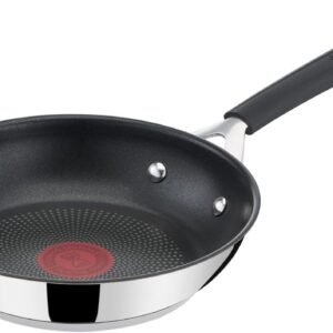 Frigideira Tefal Jamie Oliver 20cm, Inox, com Fundo de Indução, Revestimento Titanium e Thermo Sinal