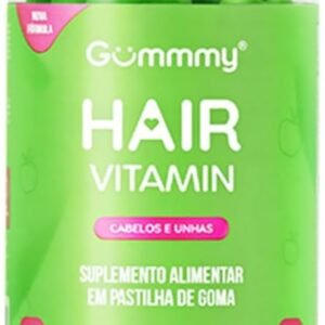 Gummmy Hair Original Tratamento para Cabelos, Unhas e Pele 180gr Maça Encantada