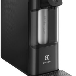 Electrolux Purificador de Água Gelada Fria e Natural Elétrico Compacto Eletronico placa Filtro refil 6 meses ou 3000l Painel Touch Bivolt Preto PE12P