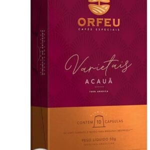 Cápsulas de Café Acauã Orfeu, Compatíveis com Nespresso, Contem 10 cápsulas
