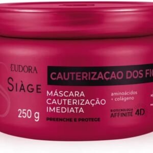 Siàge Cauterização dos Fios – Máscara Capilar 250g Eudora