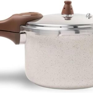 Panela de Pressão Pressure 6,8L Ceramic Life Antiaderente com Fundo de Indução Brinox – Vanilla