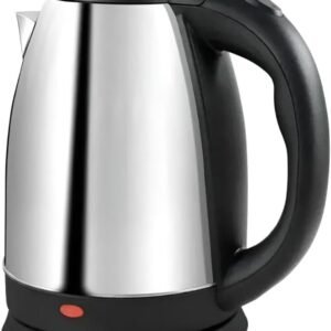 Chaleira Elétrica 2 Litros Inox Desligamento Automatico Cor Aço 110v Aquecimento Rápido Segura Café Chá Fácil Abertura Premium
