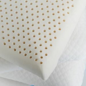 Travesseiro Original Látex – I wanna sleep – (Altura P – 11cm) – Látex Tailandês 100% Natural, Hipoalergênico e Naturalmente Resistente a Poeira e Ácaros – 11x40x60cm