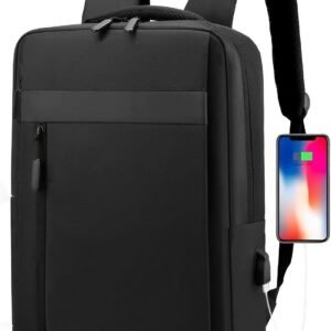 Mochila Bolsa Executiva Notebook Reforçada Impermeável Masculino Feminino Cabo USB Moderna Trabalho Escola Viagens
