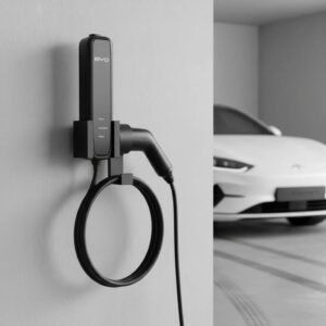 Suporte de Parede para Cabo Carregador Portátil Tipo 2 Carro Veículo Elétrico Byd