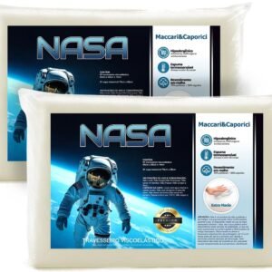 Kit 2 Travesseiro Nasa Premium para fronha 50cmx70cm 14cm de Altura e Espuma 100% Viscoelástica (2)